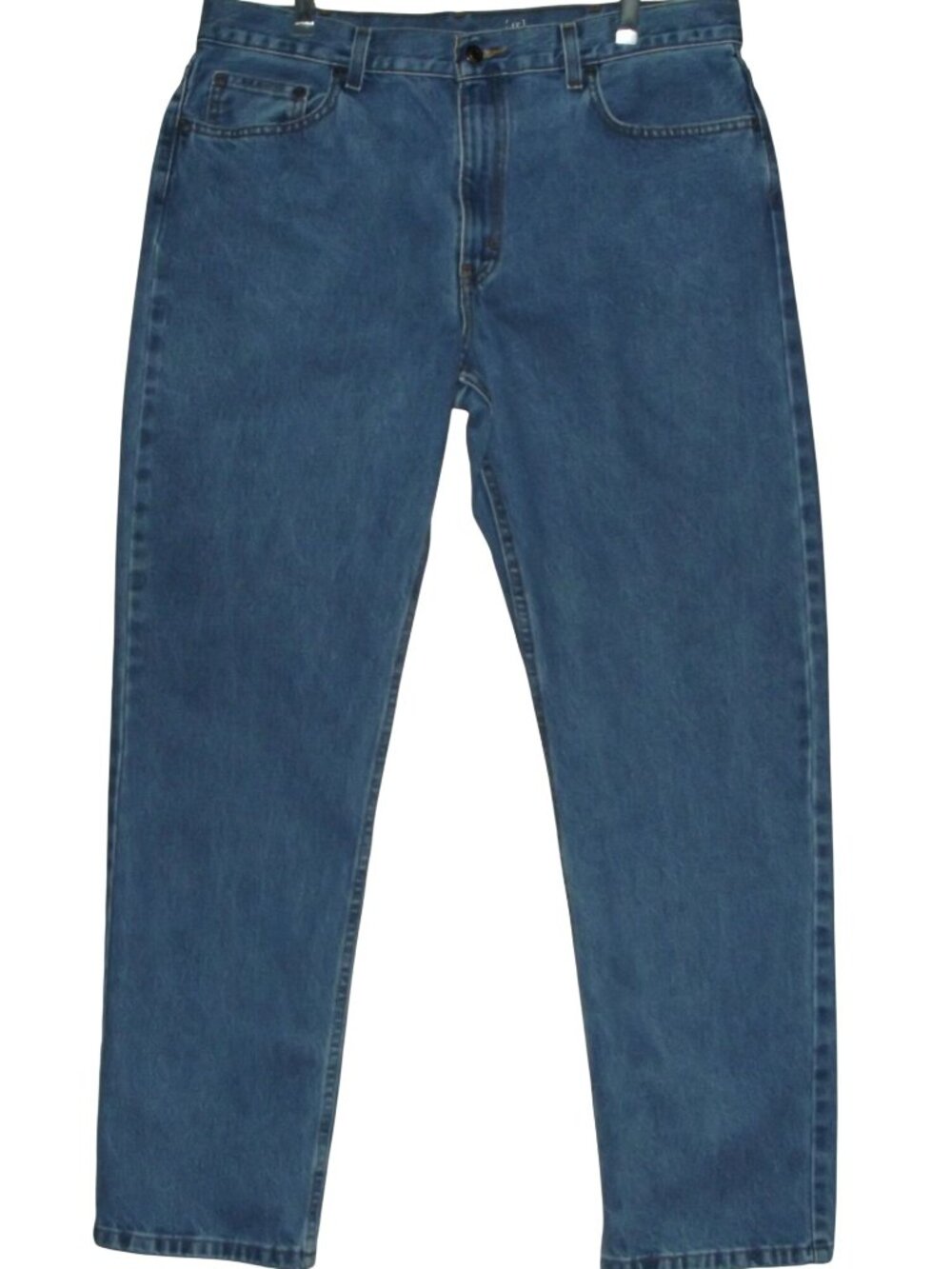 George Jeans Mens 36 x 32 Medium Blue Regular Fit